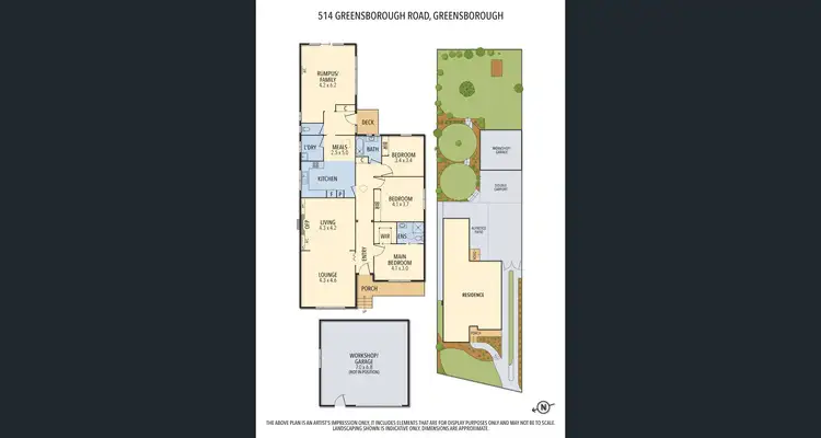 Floorplan of Homely house listing, 514 Greensborough Road, Greensborough VIC 3088