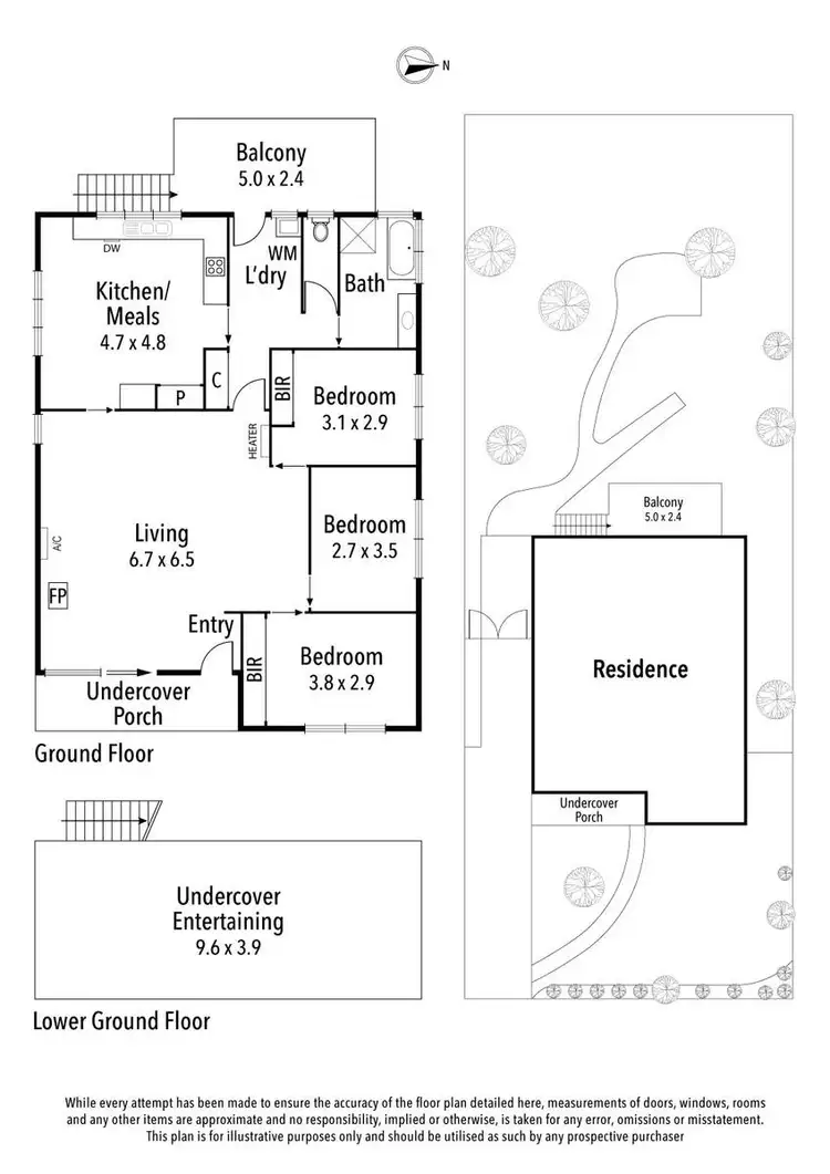 Floorplan of Homely house listing, 7 Lachlan Street, Bundoora VIC 3083