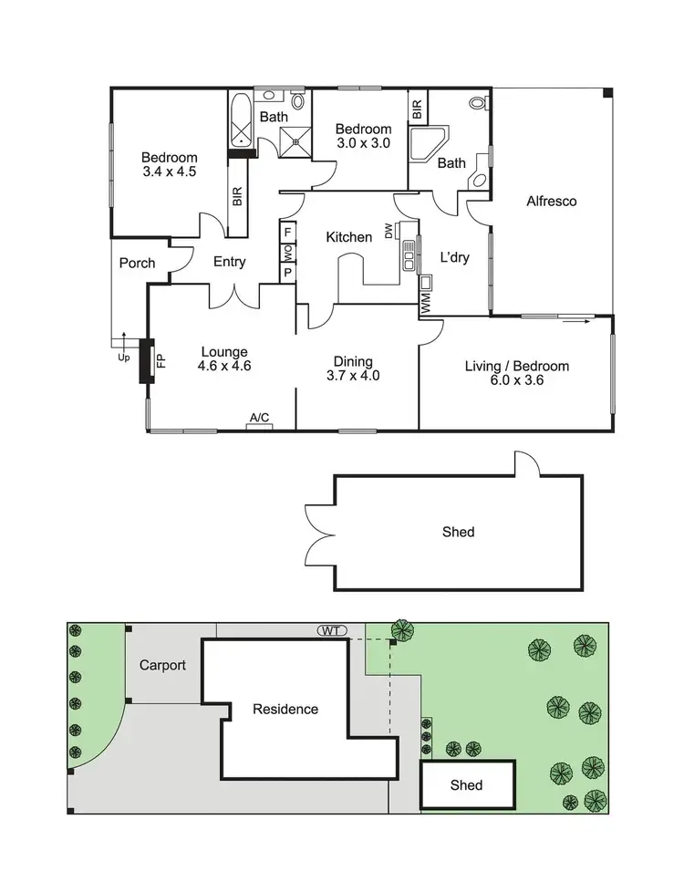 Floorplan of Homely house listing, 42 Lancaster Street, Bentleigh East VIC 3165