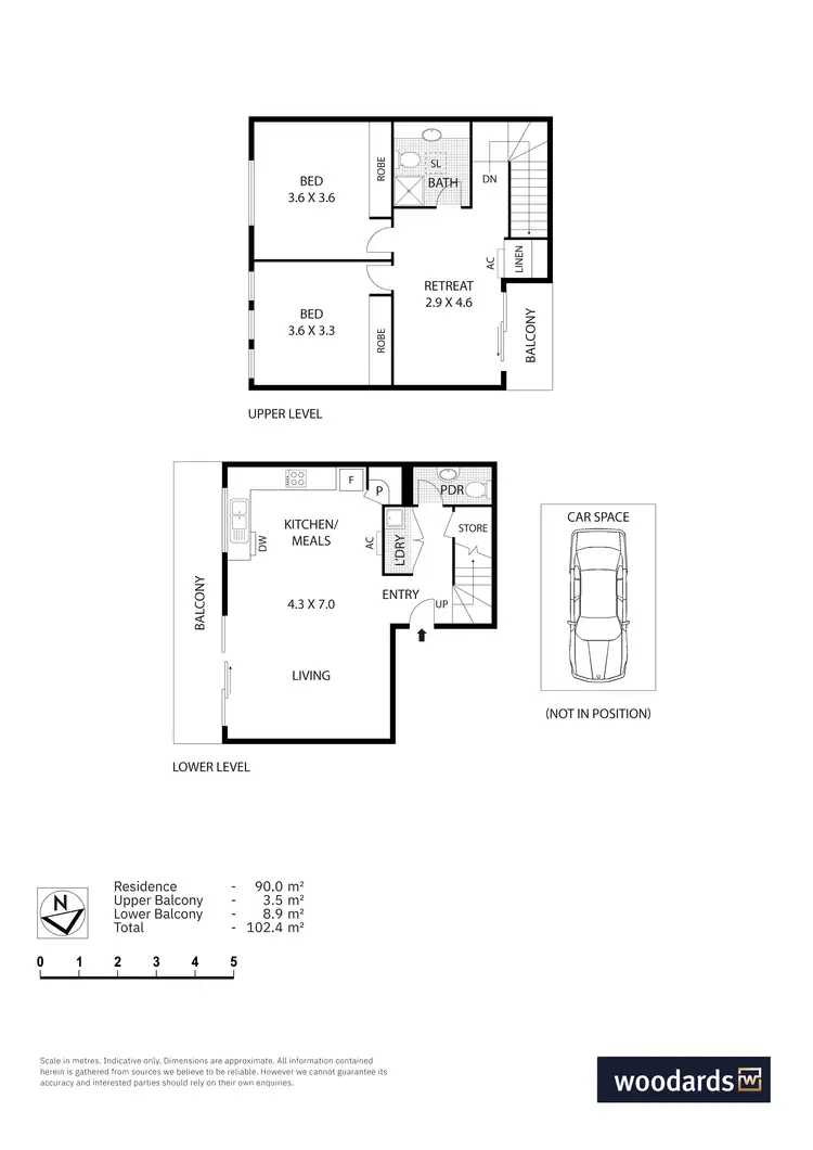 Floorplan of Homely apartment listing, 156B Mckinnon Road, Mckinnon VIC 3204