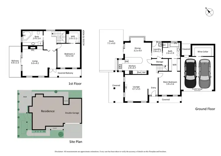 Floorplan of Homely house listing, 27 Hargreaves Street, Mornington VIC 3931