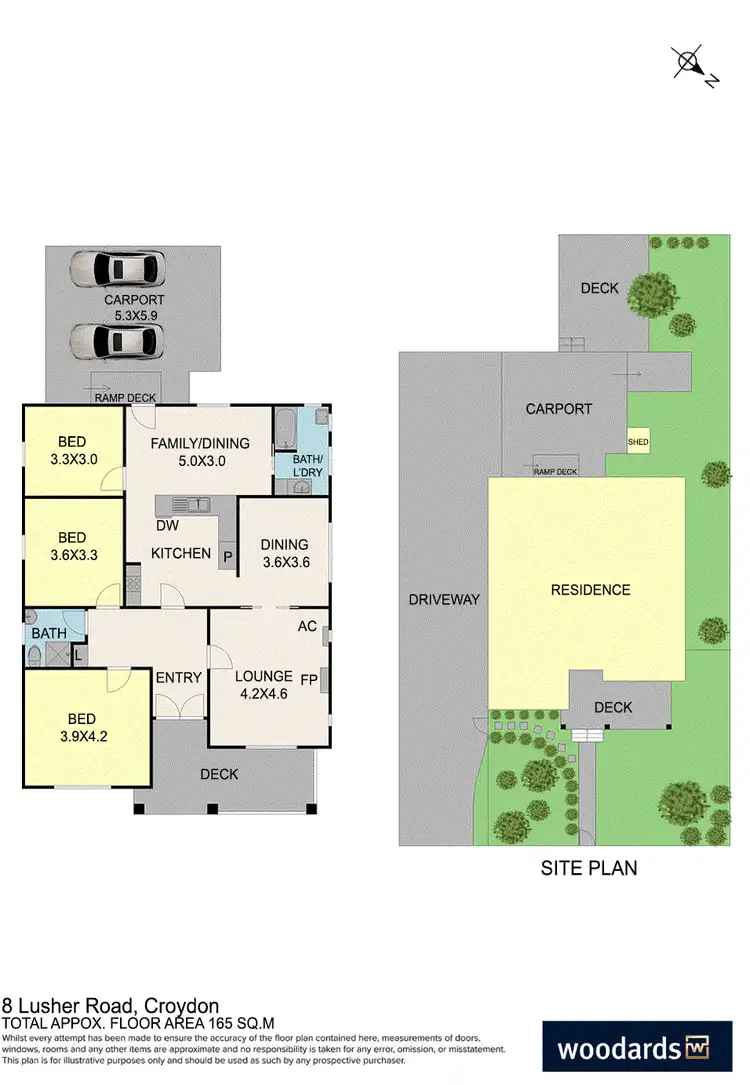 Floorplan of Homely house listing, 8 Lusher Road, Croydon VIC 3136