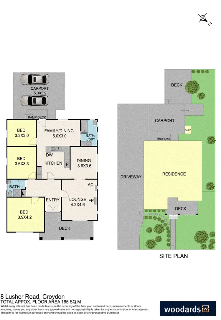 Floorplan of Homely house listing, 8 Lusher Road, Croydon VIC 3136
