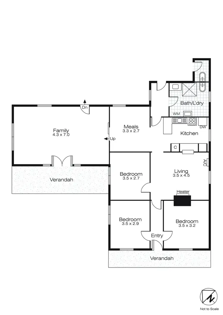Floorplan of Homely house listing, 17 Hunt Street, Ballarat East VIC 3350