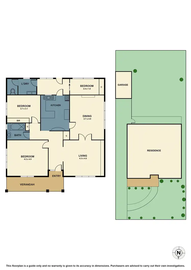 Floorplan of Homely house listing, 18 Brentani Avenue, Elsternwick VIC 3185