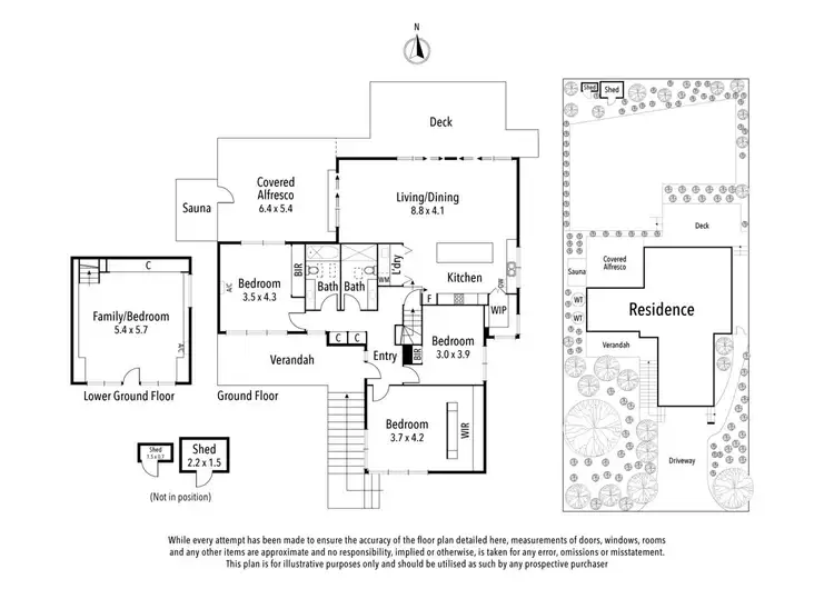 Floorplan of Homely house listing, 201 Lower Heidelberg Road, Ivanhoe East VIC 3079