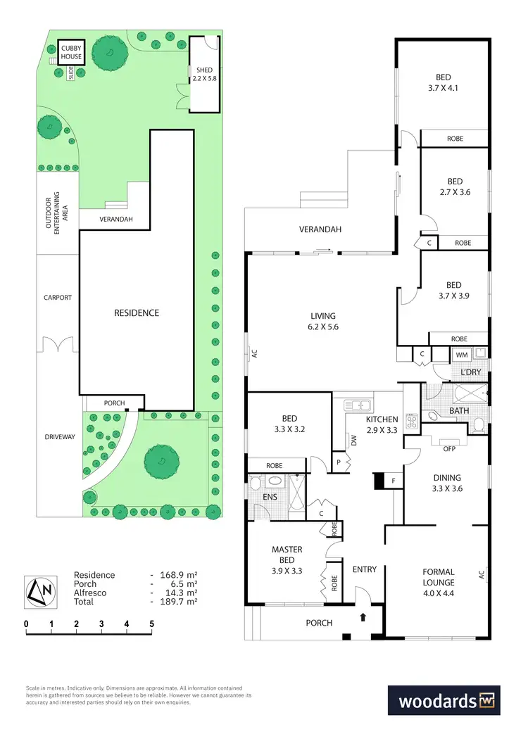 Floorplan of Homely house listing, 22 Bendigo Avenue, Bentleigh VIC 3204