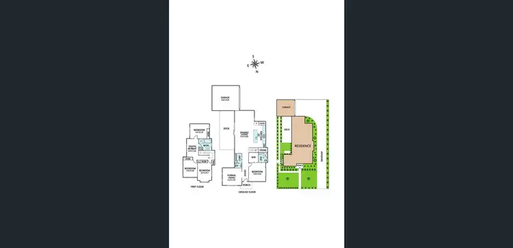 Floorplan of Homely townhouse listing, 1/120 Ford Street, Ivanhoe VIC 3079