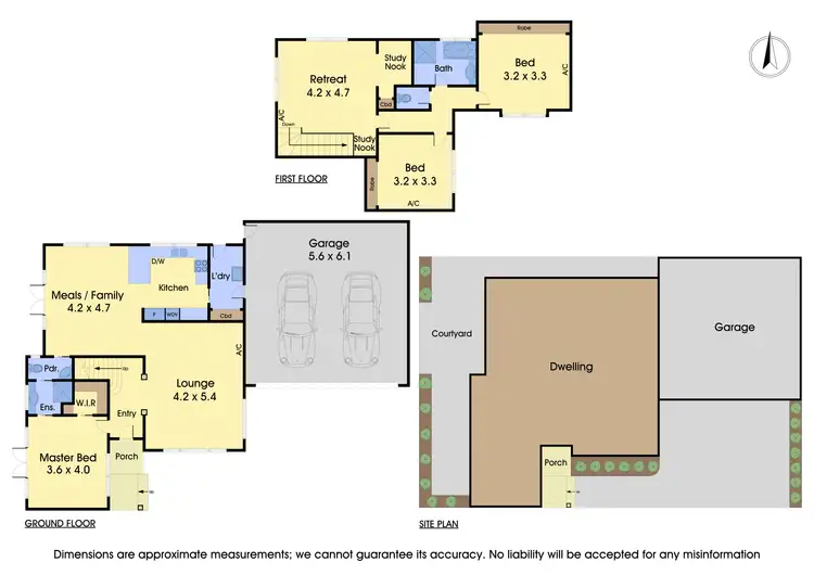 Floorplan of Homely townhouse listing, 3/61 Franklin Road, Doncaster East VIC 3109