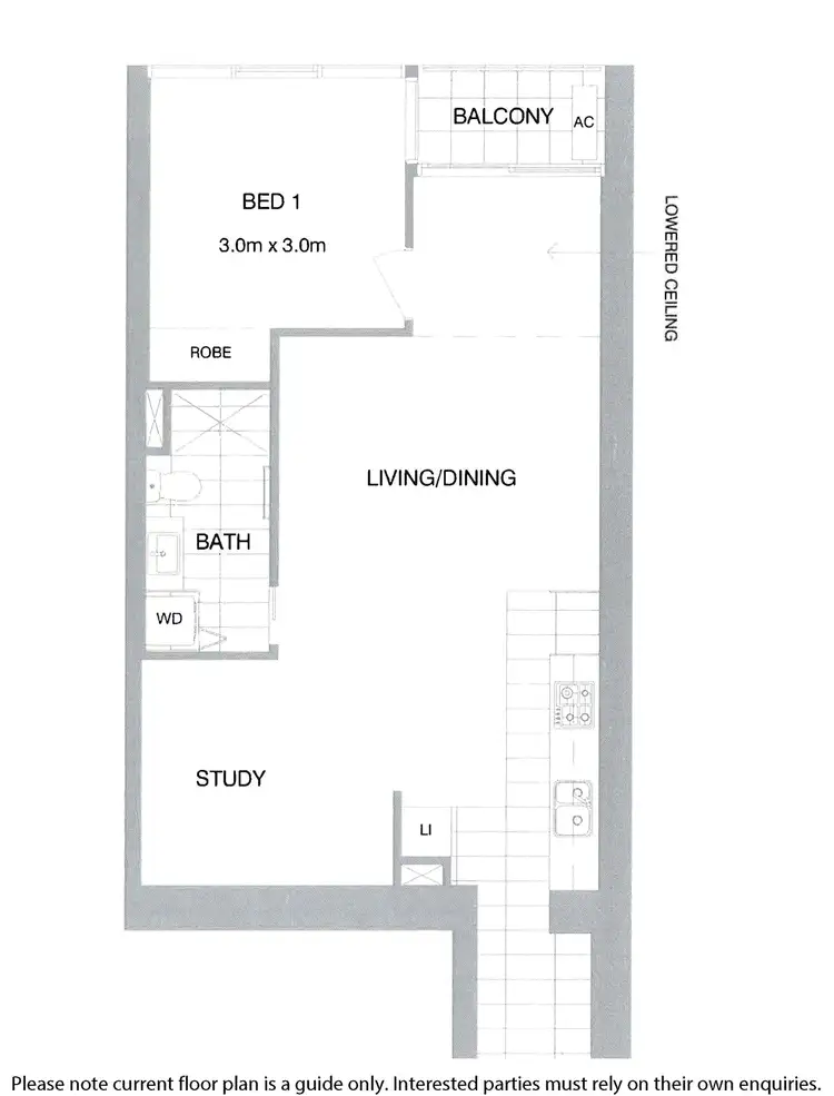 Floorplan of Homely apartment listing, 906/601 Little Lonsdale Street, Melbourne VIC 3000