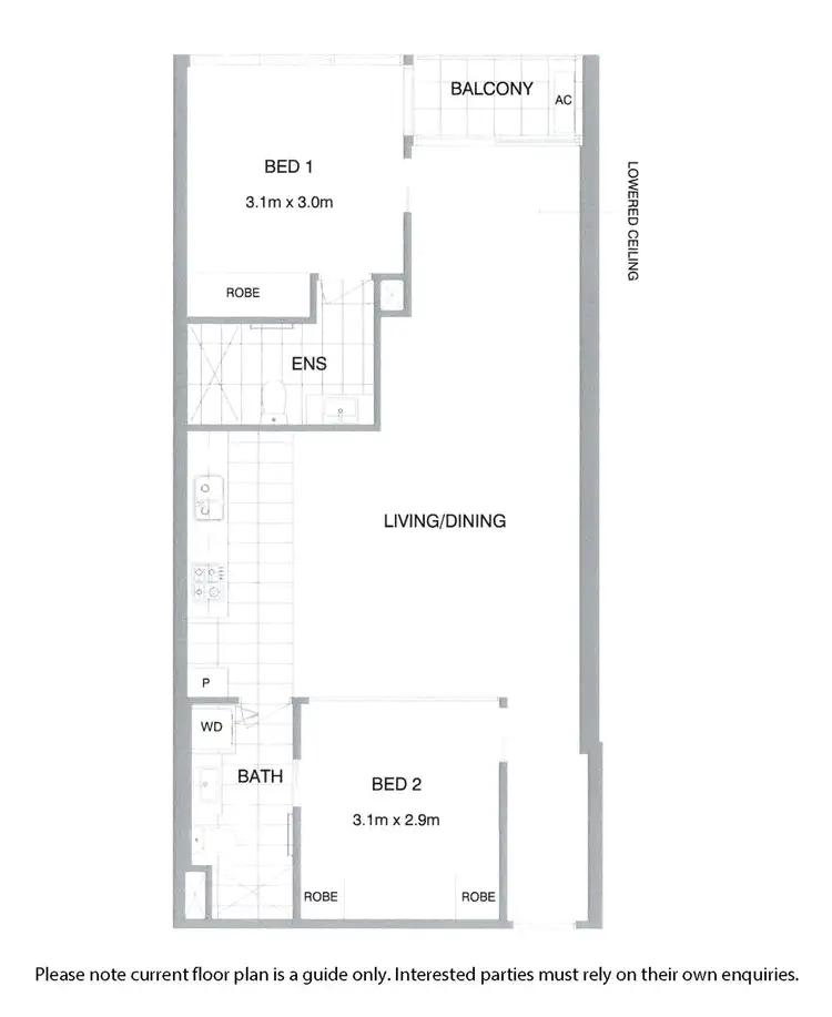 Floorplan of Homely apartment listing, 3808/601 Little Lonsdale Street, Melbourne VIC 3000