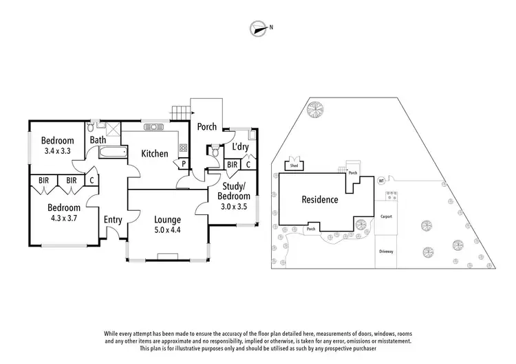 Floorplan of Homely house listing, 5 Iffley Court, Ivanhoe VIC 3079