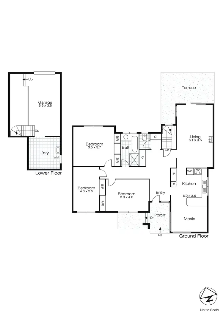 Floorplan of Homely house listing, 304 Landsborough Street, Ballarat North VIC 3350