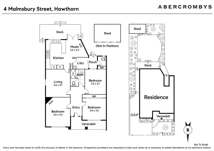 Floorplan of Homely house listing, 4 Malmsbury Street, Hawthorn VIC 3122