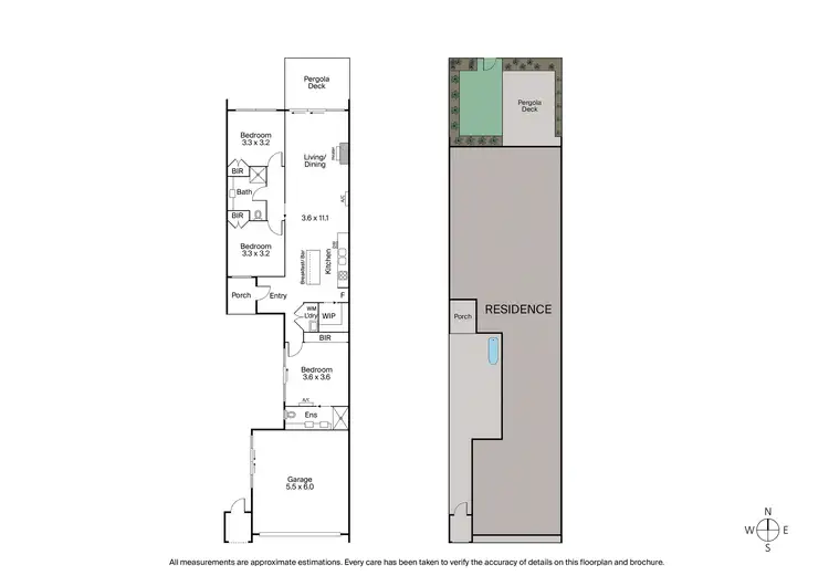 Floorplan of Homely townhouse listing, 8 Tellin Lane, Point Lonsdale VIC 3225