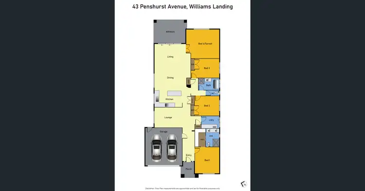 Floorplan of Homely house listing, 43 Penshurst Avenue, Williams Landing VIC 3027