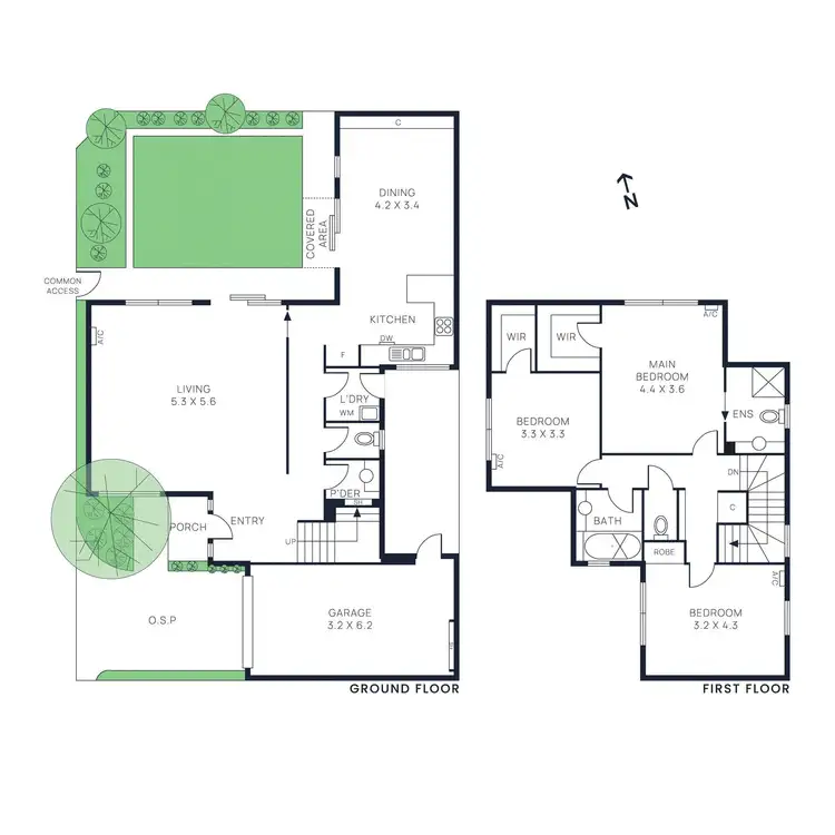 Floorplan of Homely townhouse listing, 2/15 Caleb Street, Bentleigh East VIC 3165