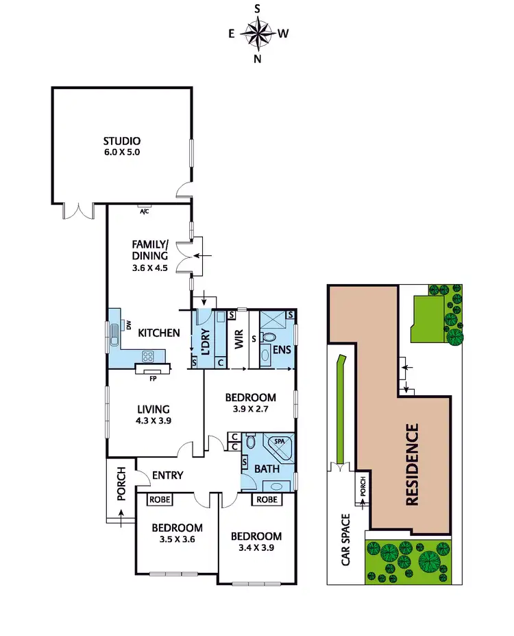 Floorplan of Homely house listing, 165 Smith Street, Thornbury VIC 3071