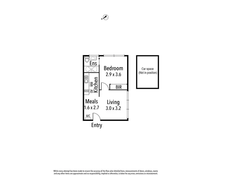 Floorplan of Homely apartment listing, 1/101 Lucerne Crescent, Alphington VIC 3078