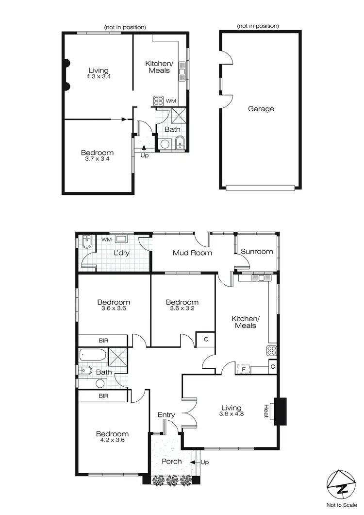 Floorplan of Homely house listing, 12 Iris Avenue, Wendouree VIC 3355