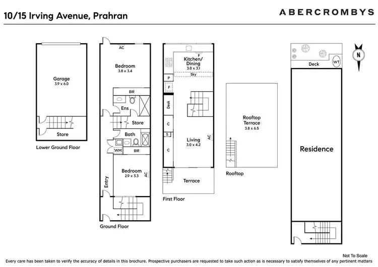 Floorplan of Homely house listing, 10/15 Irving Avenue, Prahran VIC 3181