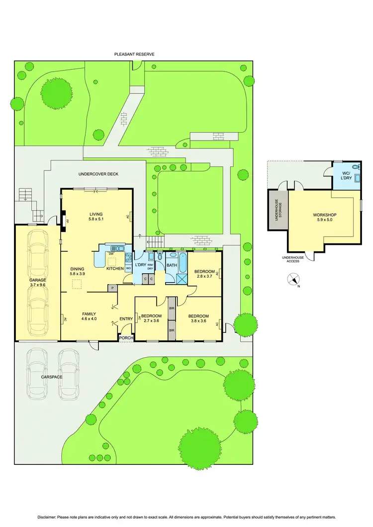 Floorplan of Homely house listing, 62 Mincha Avenue, Templestowe Lower VIC 3107