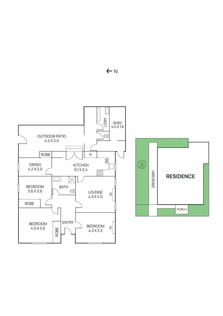 Floorplan of Homely house listing, 31 Liverpool Street, Footscray VIC 3011