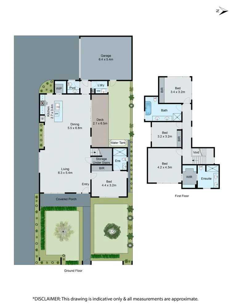 Floorplan of Homely townhouse listing, 1/75 Macrina Street, Oakleigh East VIC 3166