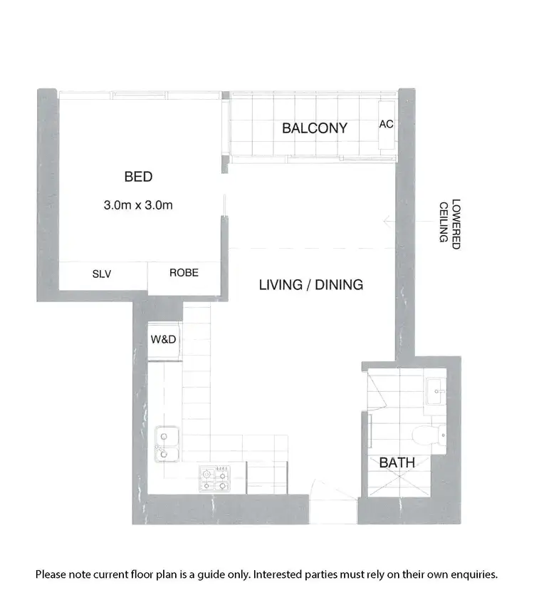 Floorplan of Homely apartment listing, 2103/1 Balston Street, Southbank VIC 3006
