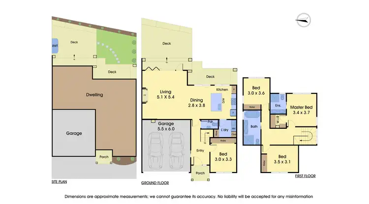 Floorplan of Homely townhouse listing, 2/1 Eyre Court, Templestowe Lower VIC 3107