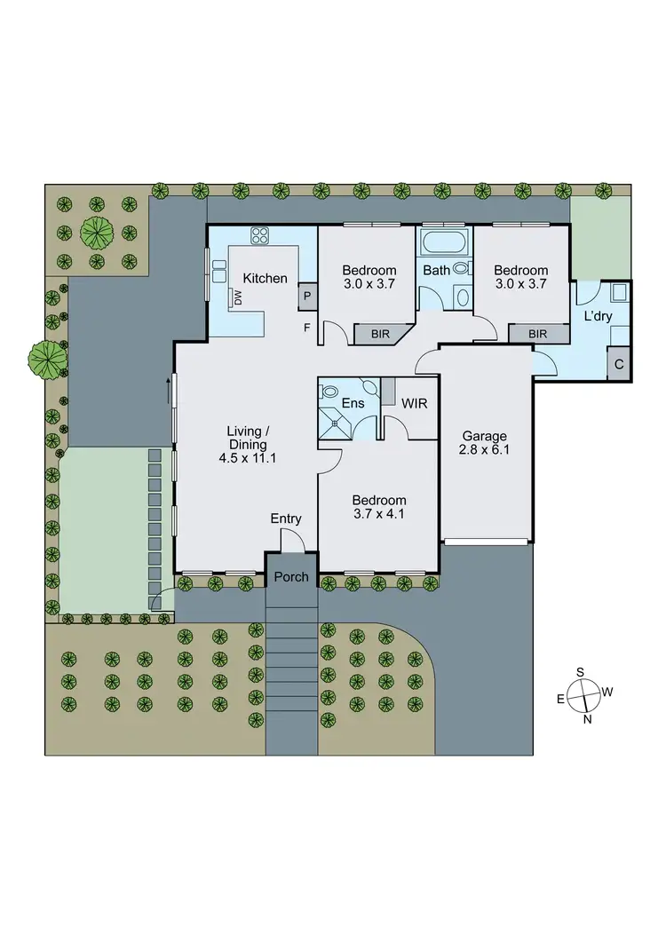 Floorplan of Homely house listing, 2A Baird Street, Ashburton VIC 3147