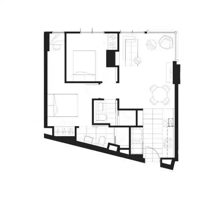 Floorplan of Homely apartment listing, 1205/28 Bouverie Street, Carlton VIC 3053