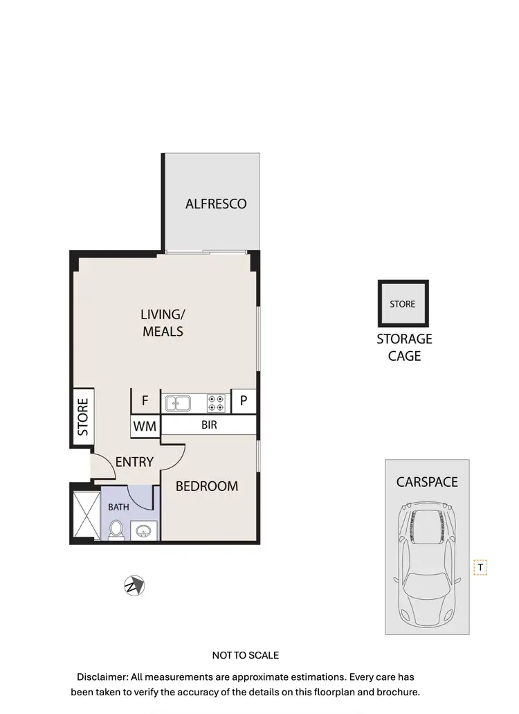 Floorplan of Homely apartment listing, 1/738 Orrong Road, Toorak VIC 3142