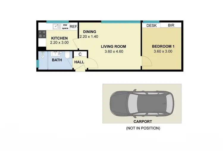 Floorplan of Homely flat listing, 5/25 Brighton Road, St Kilda VIC 3182