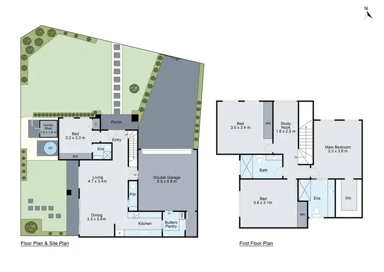 Floorplan of Homely townhouse listing, 17A Windsor Avenue, Mount Waverley VIC 3149