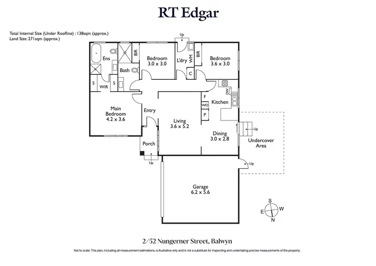 Floorplan of Homely house listing, 2/52 Nungerner Street, Balwyn VIC 3103