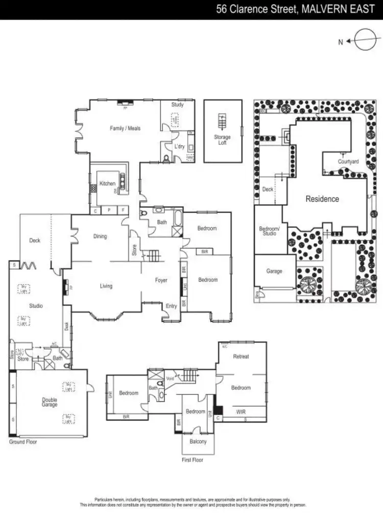 Floorplan of Homely house listing, 56 Clarence St, Malvern East VIC 3145