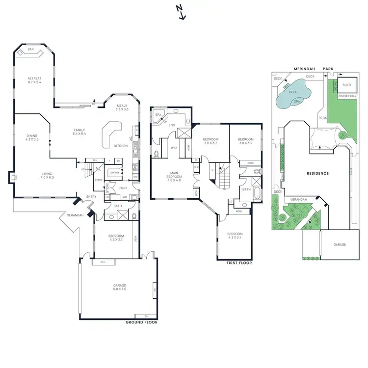Floorplan of Homely house listing, 12 Holloway Close, Sandringham VIC 3191
