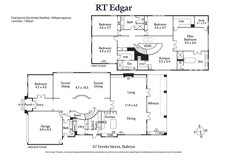 Floorplan of Homely house listing, 67 Yerrin Street, Balwyn VIC 3103