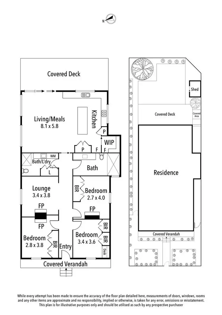 Floorplan of Homely house listing, 2 Kelvin Grove, Thornbury VIC 3071