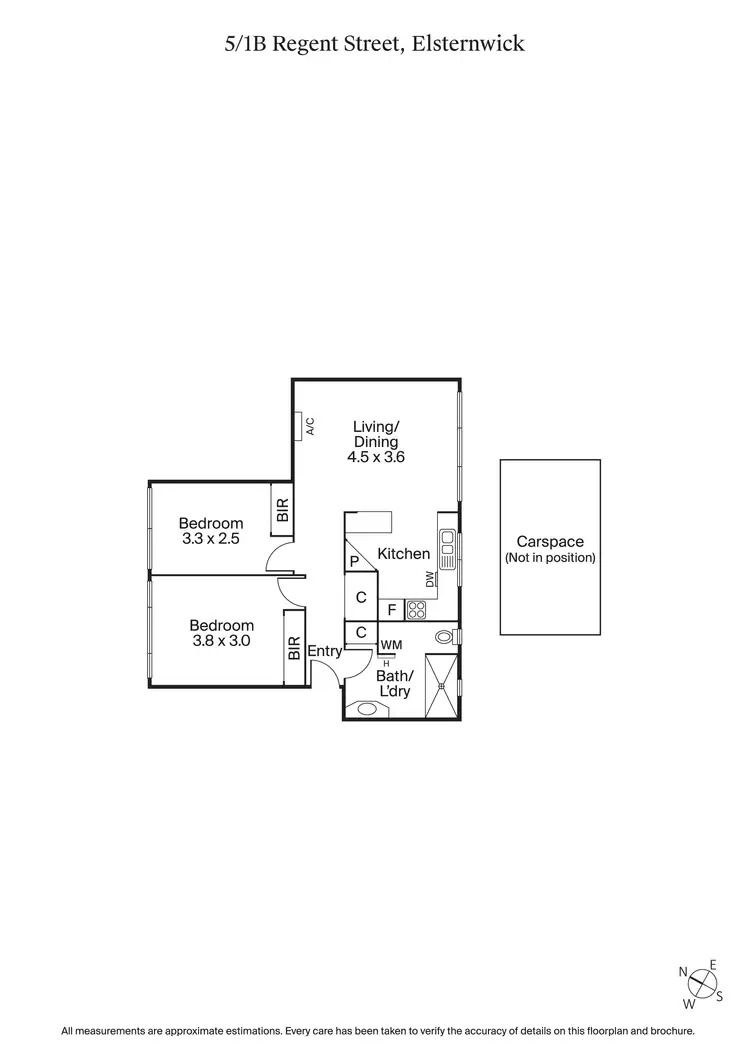 Floorplan of Homely apartment listing, 5/1B Regent Street, Elsternwick VIC 3185