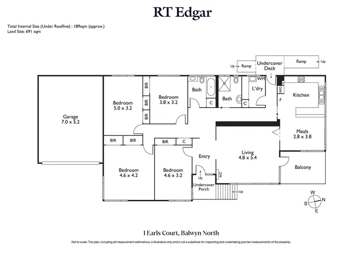 Floorplan of Homely house listing, 1 - 2 Earls Court, Balwyn North VIC 3104