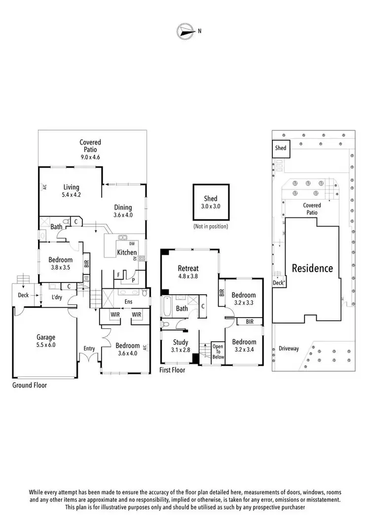 Floorplan of Homely house listing, 29 Coorie Crescent, Rosanna VIC 3084