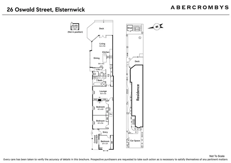 Floorplan of Homely house listing, 26 Oswald Street, Elsternwick VIC 3185