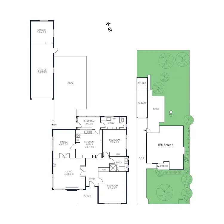 Floorplan of Homely house listing, 3 London Street, Bentleigh VIC 3204