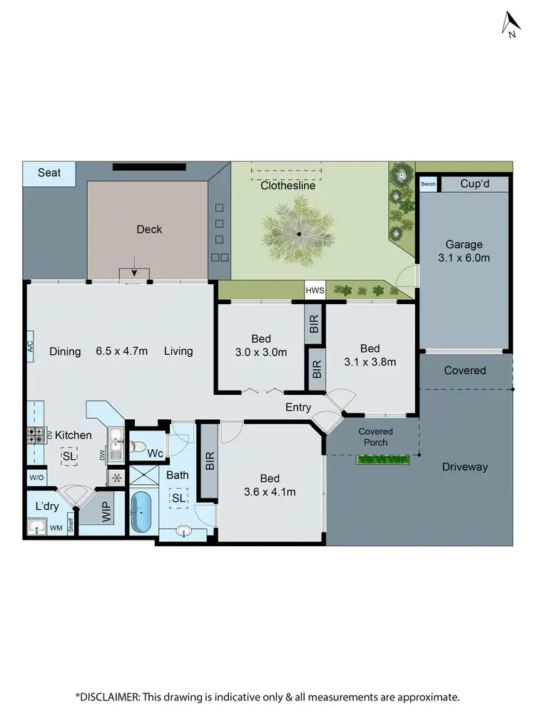Floorplan of Homely villa listing, 2/13 Woolert Street, Ashwood VIC 3147