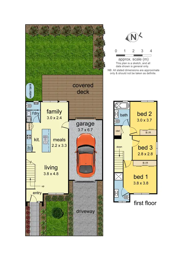 Floorplan of Homely house listing, 27 Excelsior Circuit, Mulgrave VIC 3170