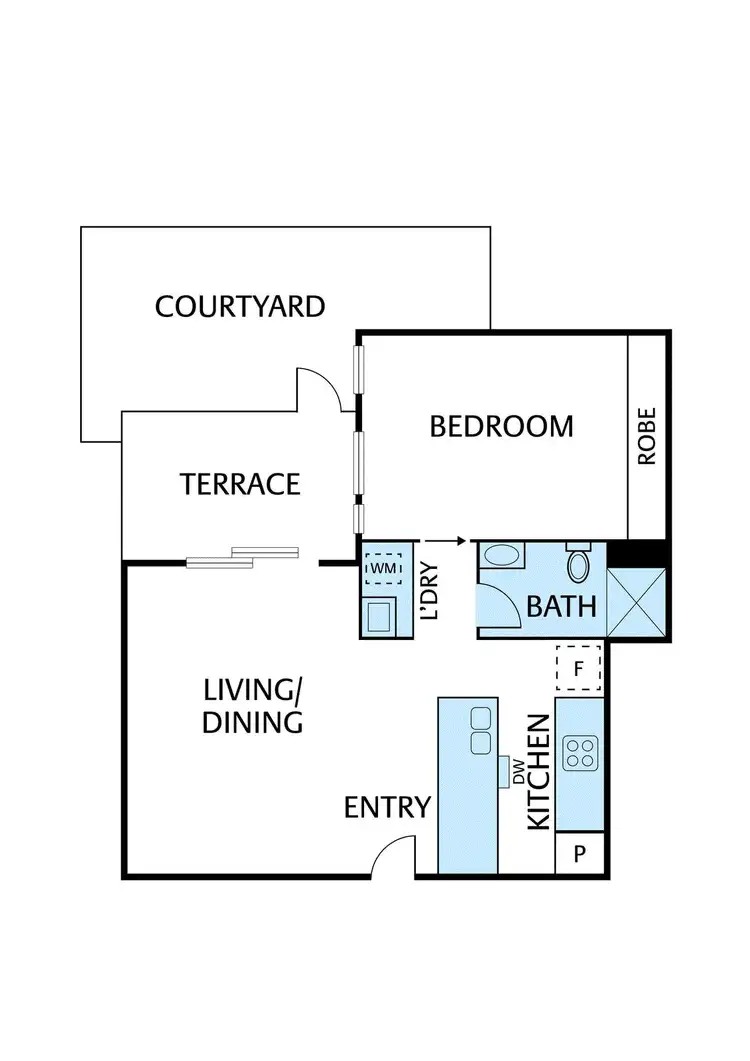 Floorplan of Homely apartment listing, G08/27 Arthur Street, Eltham VIC 3095