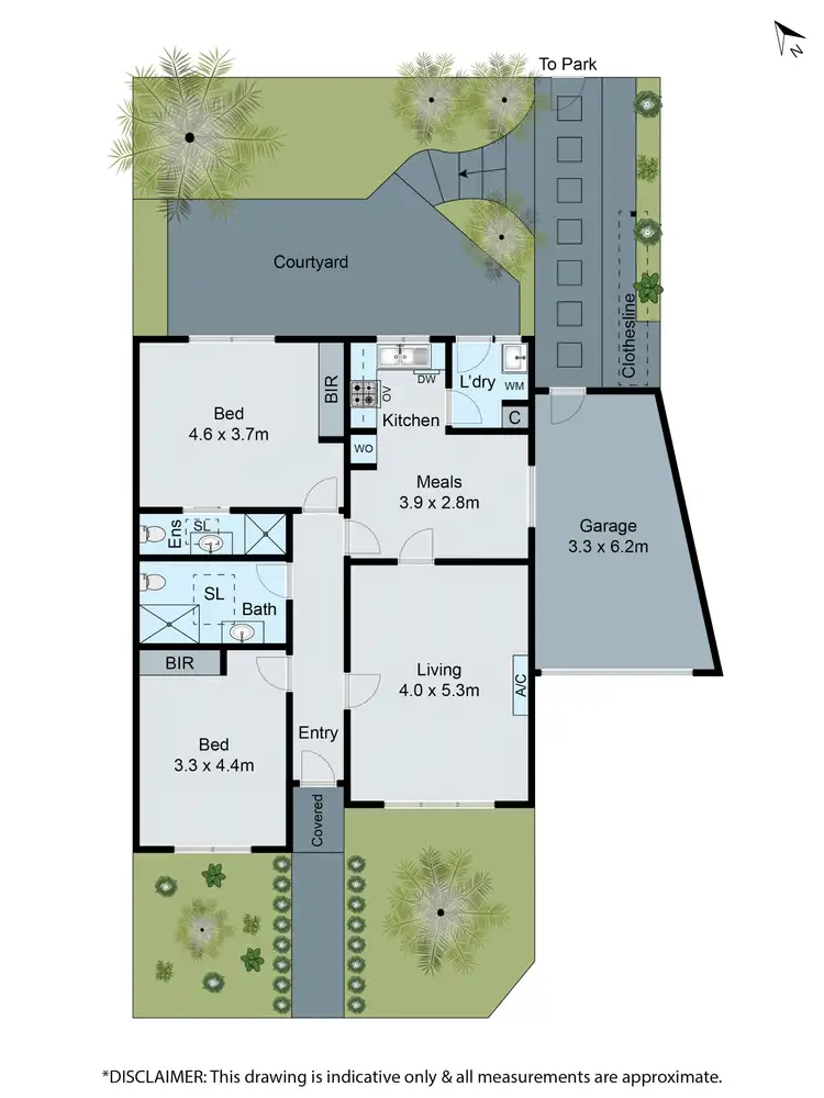 Floorplan of Homely unit listing, 12/36-52 Queens Parade, Ashwood VIC 3147