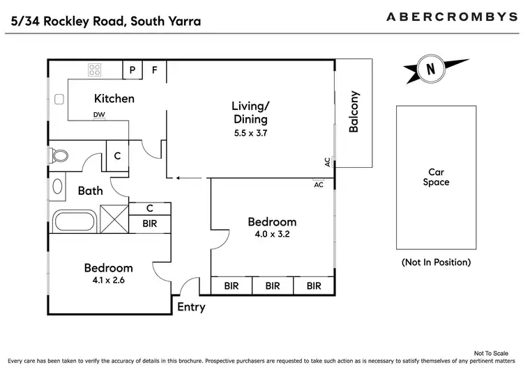 Floorplan of Homely apartment listing, 5/34 Rockley Road, South Yarra VIC 3141